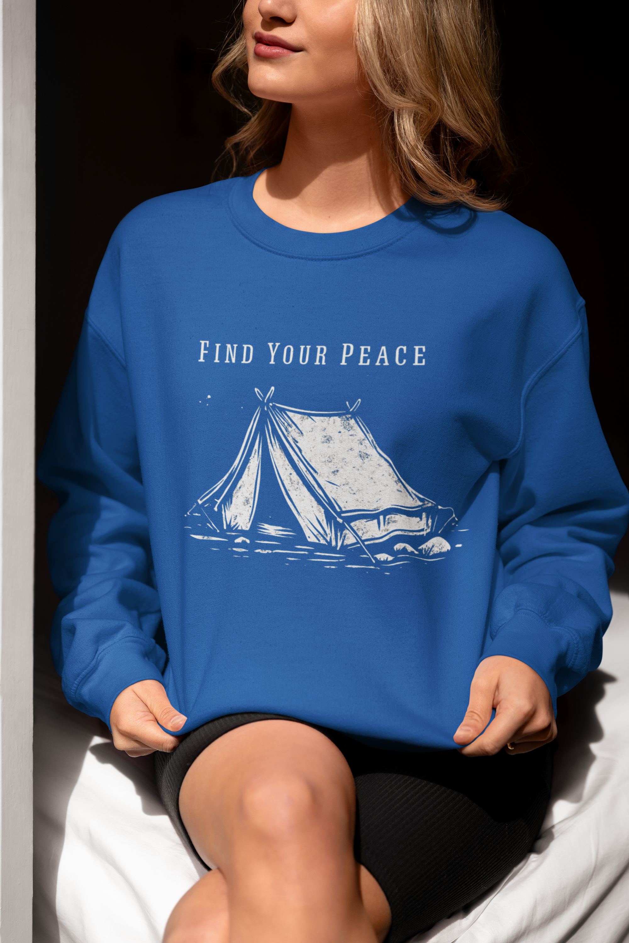 Bold Wilderness Peace Crewneck